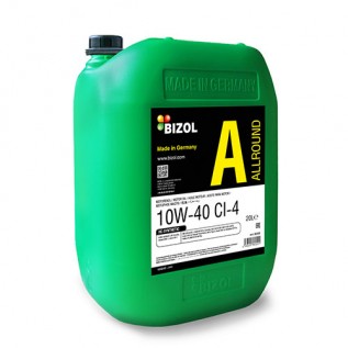 Напівсинтетична моторна олива -  BIZOL Allround 10W-40 CI-4 20л