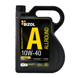 Полусинтетическое моторное масло -  BIZOL Allround 10W-40 5л